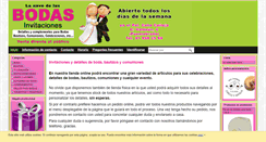 Desktop Screenshot of lanavedelasbodas.com